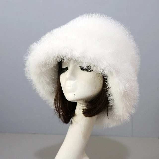 Dearly™ Faux Fur Bucket Hat