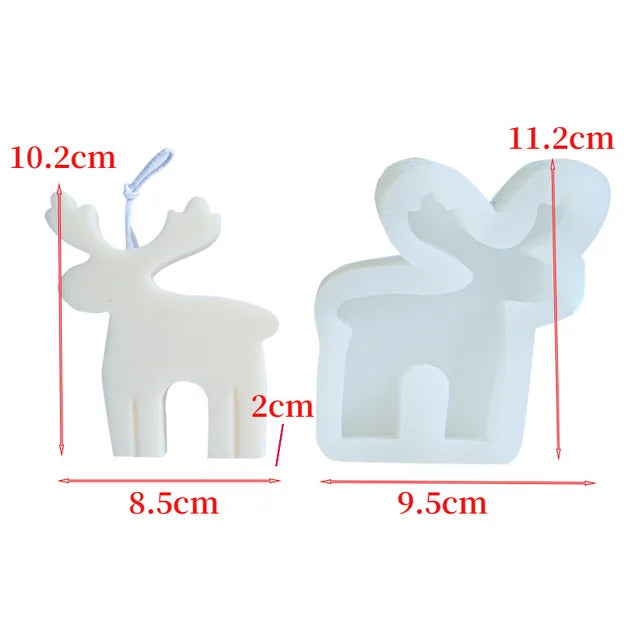 Dearly™ ADD-ON Christmas Series Silicone Candle Mold 15% OFF TOTAL (OPTIONAL)