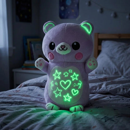 Glow Friends™ – Peluche Mágico con Lápiz de Luz que Brilla en la Oscuridad