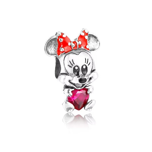 Minnie Mouse Charm Rosa