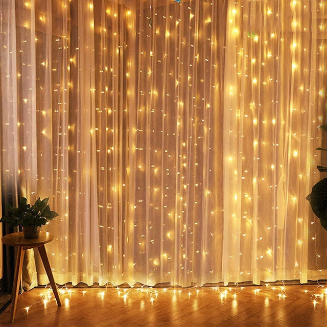 Dearly™ ADD-ON Christmas Curtain Lights 15% OFF TOTAL (OPTIONAL)