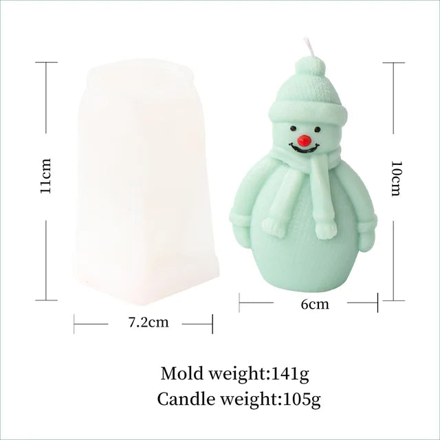 Dearly™ ADD-ON Christmas Series Silicone Candle Mold 15% OFF TOTAL (OPTIONAL)