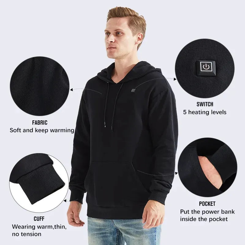 Dearly™ USB Heating Hoodies