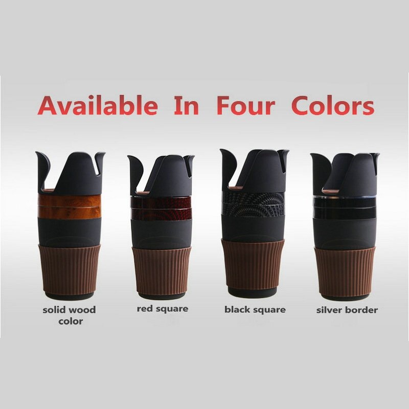 Dearly™ 4 In 1 Rotatable Car Cup Holder