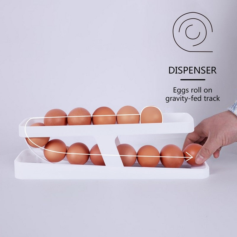 Dearly™ Automatic Scrolling Egg Rack (OPTIONAL ADD-ON GET 15% OFF TOTAL)