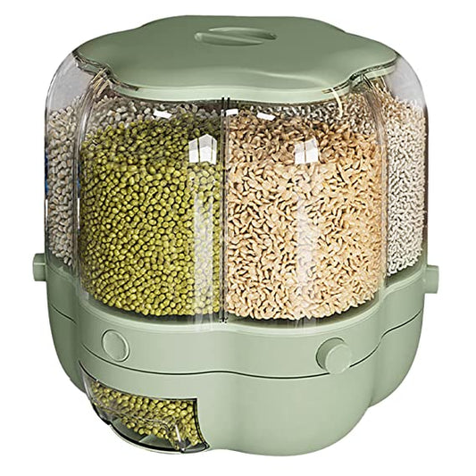 Dearly™ 360° Rotating Grains Storage Box