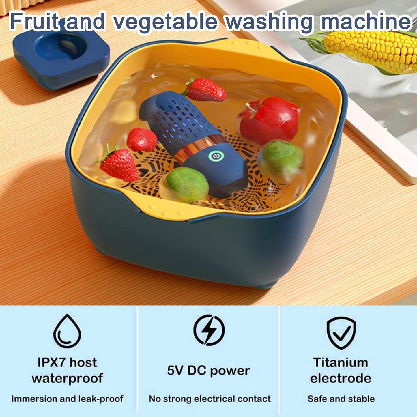 Dearly️️™ Wireless Fruit Vegetable Cleaner Capsule