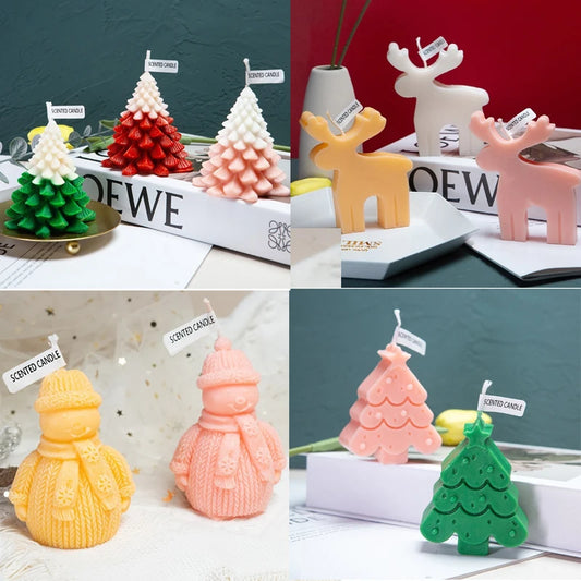 Dearly™ ADD-ON Christmas Series Silicone Candle Mold 15% OFF TOTAL (OPTIONAL)