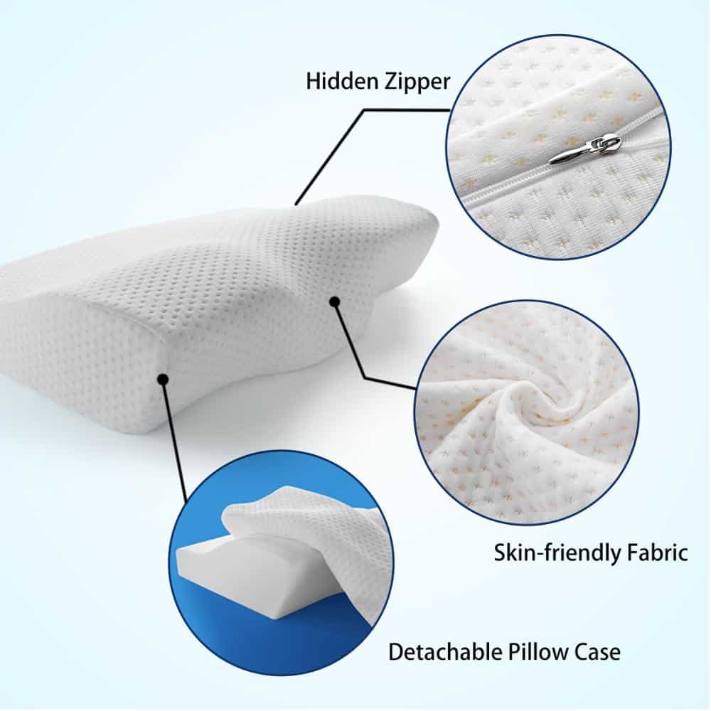 Dearly™ ErgoSupport Orthopedic Pillow