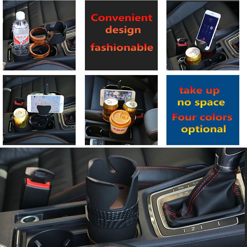 Dearly™ 4 In 1 Rotatable Car Cup Holder