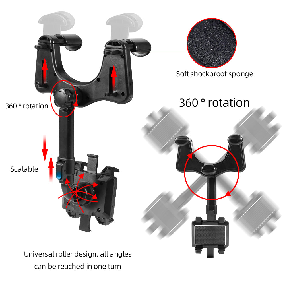 Dearly™ 360° Rotatable Smart Phone Car Holder