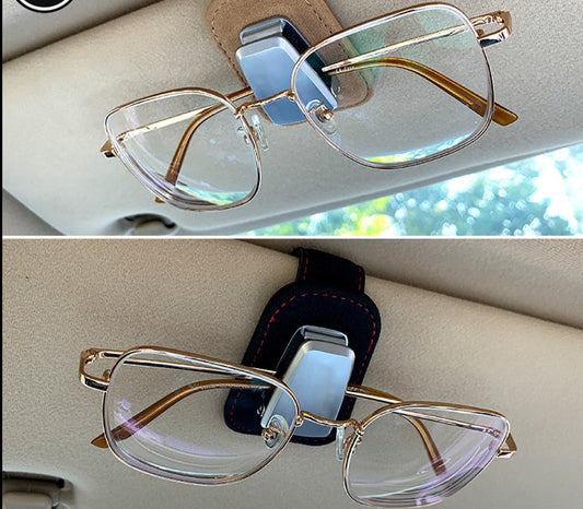 Dearly™ Car Sun Visor Sunglasses Holder