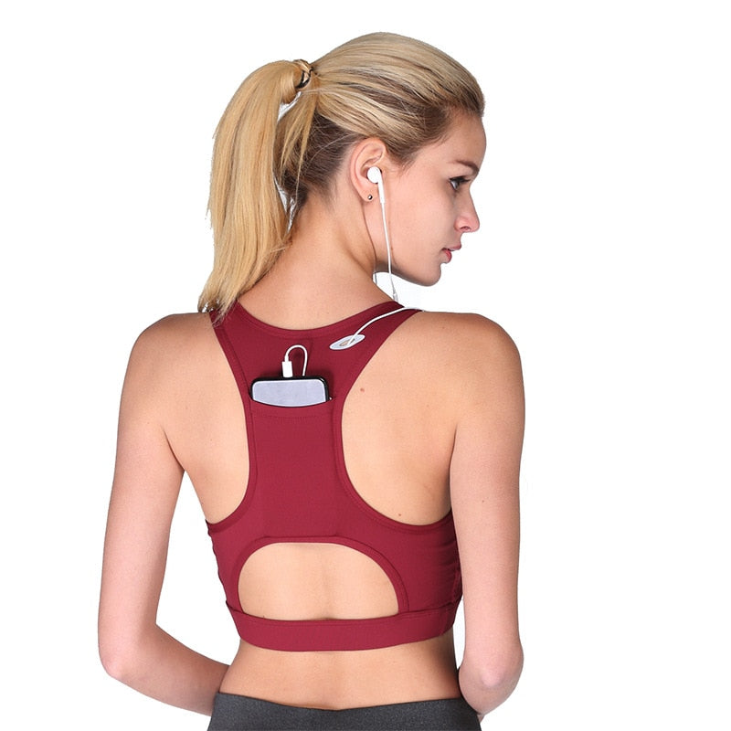 Dearly™ Halter Fitness Bra Holder