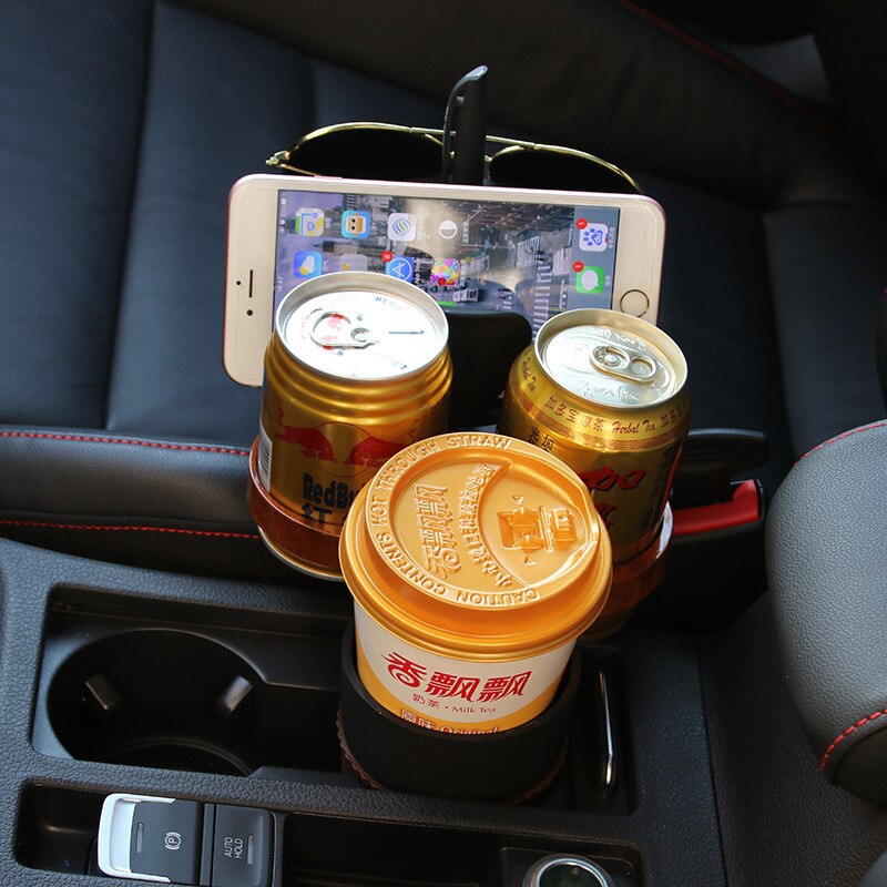 Dearly™ 4 In 1 Rotatable Car Cup Holder